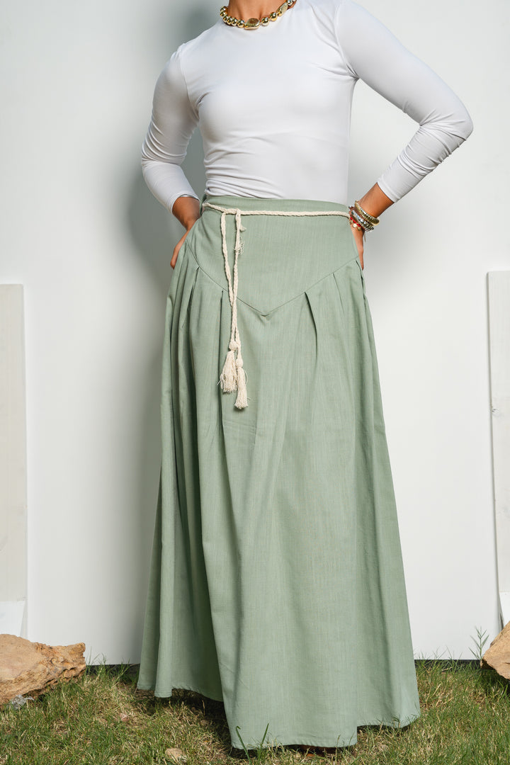 The Braided Waist Skirt