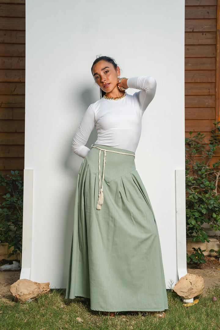 The Braided Waist Skirt