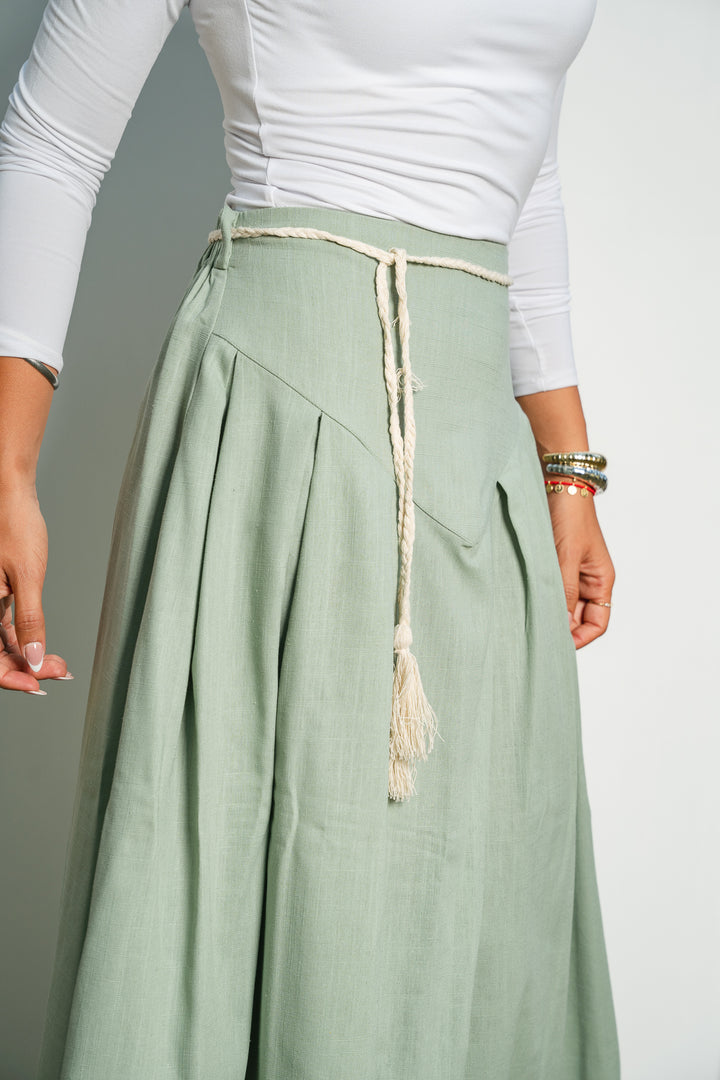 The Braided Waist Skirt