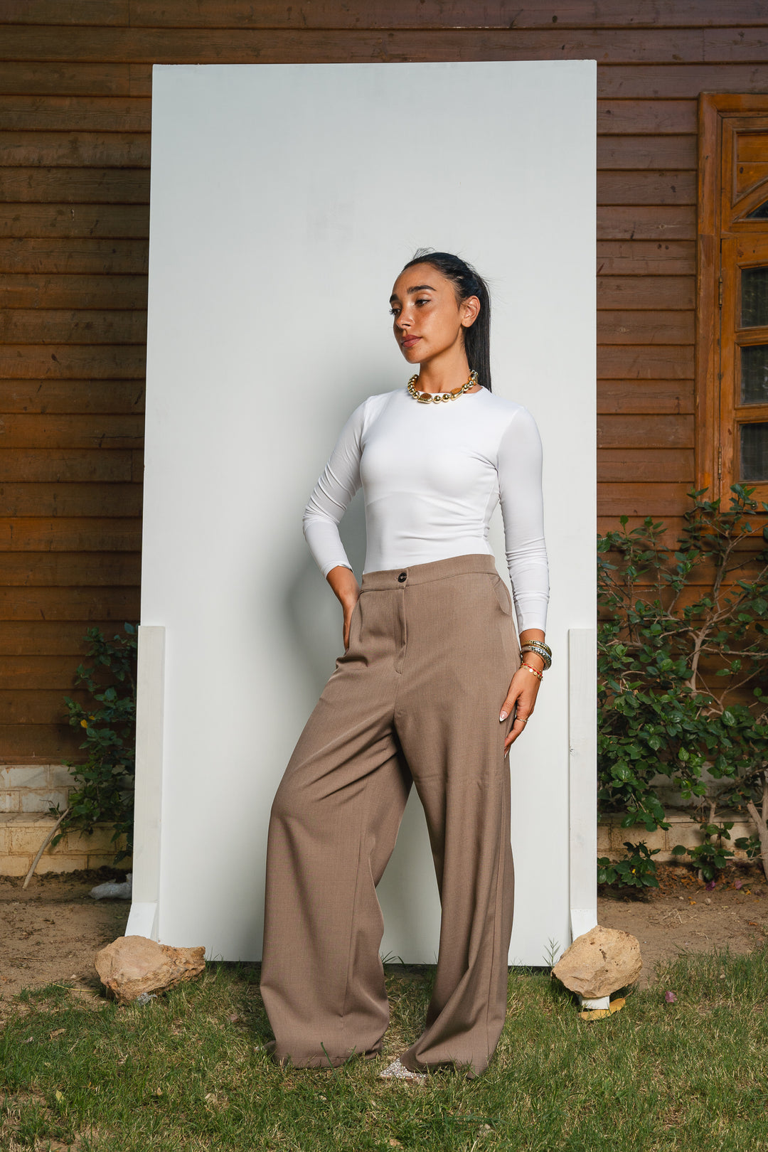 Formal Wide leg Pants