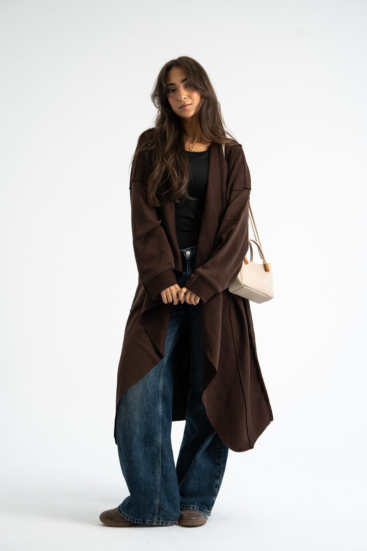 The Duster Cardigan - Brown