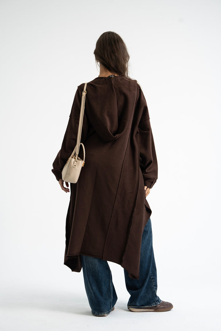 The Duster Cardigan - Brown