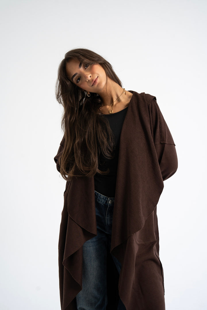 The Duster Cardigan - Brown