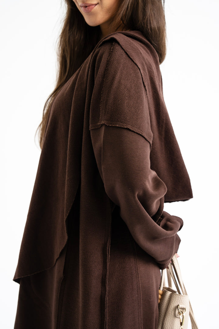 The Duster Cardigan - Brown