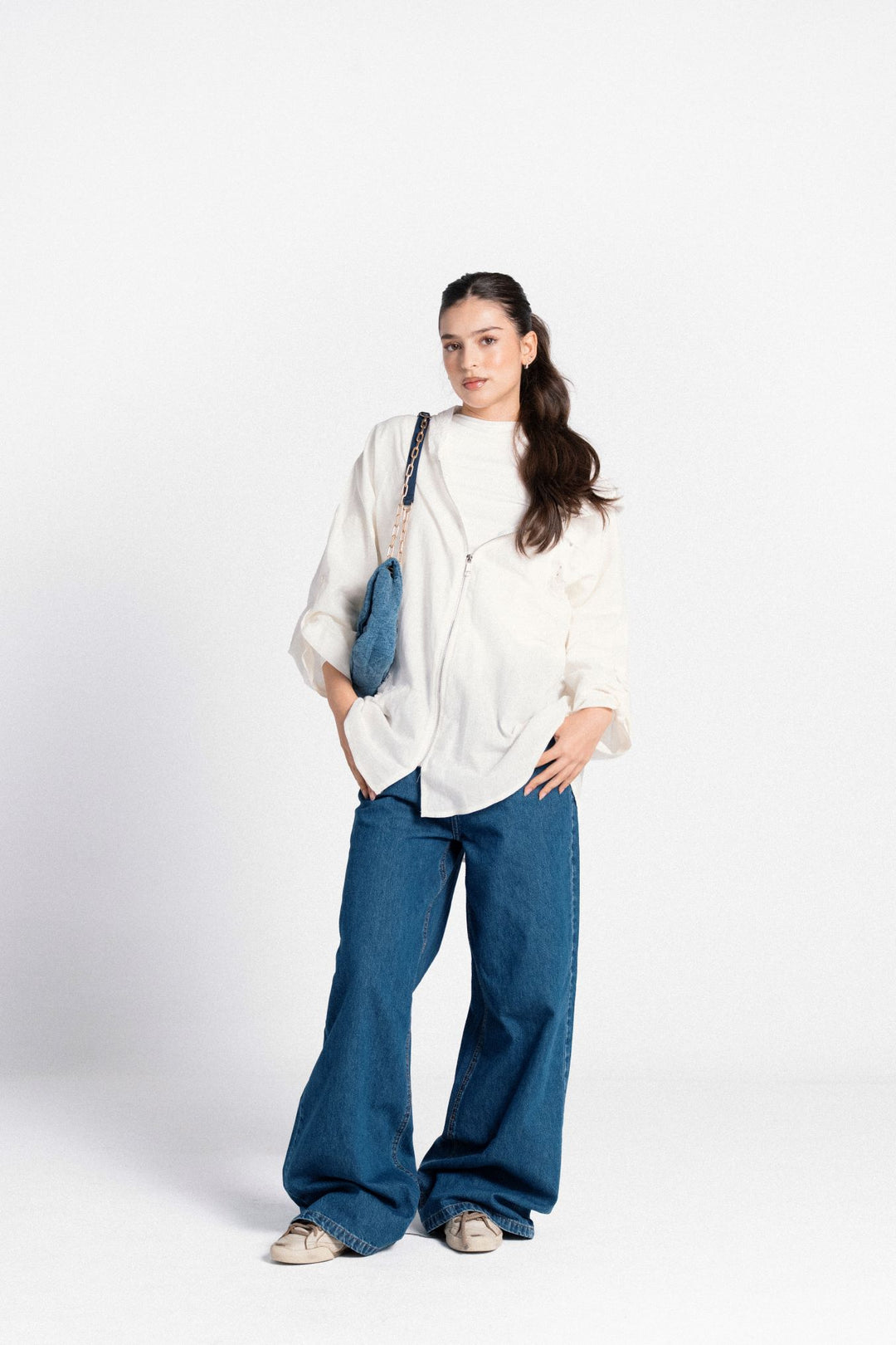 The Cut-out Linen Jacket