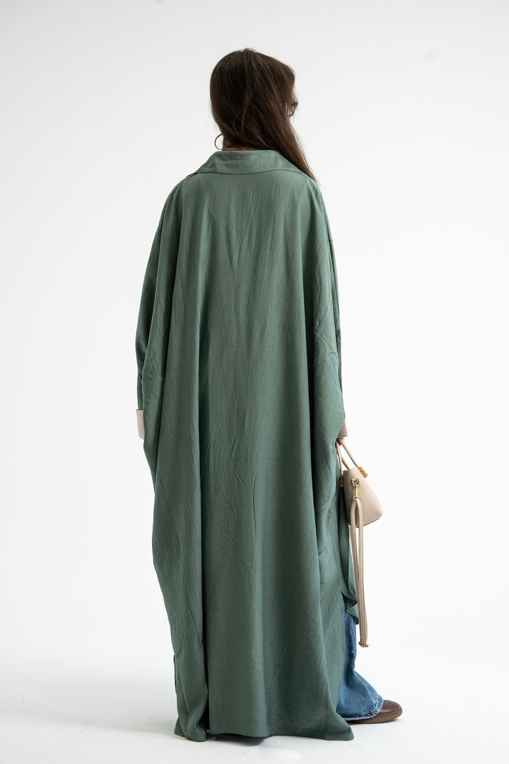Ease Wrap Shirt - Olive