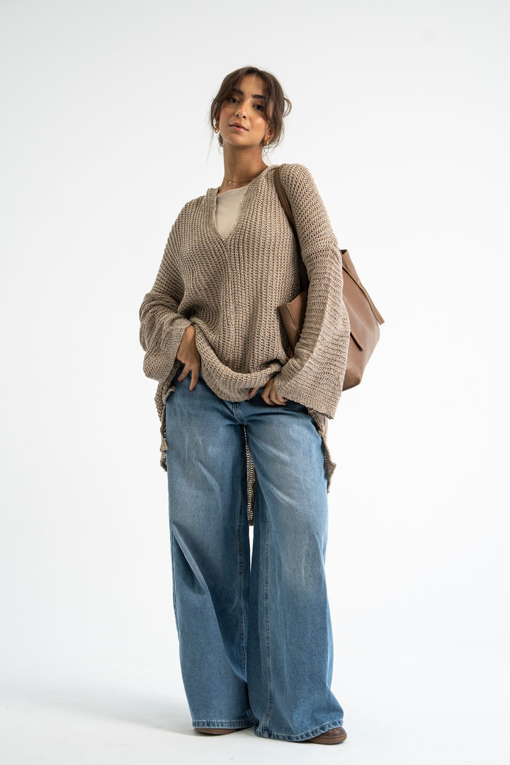 Loom Pullover - Cafe