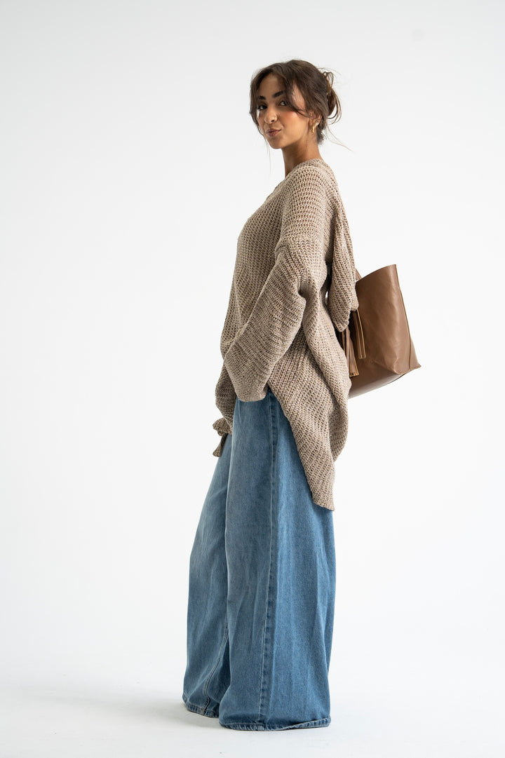 Loom Pullover - Cafe