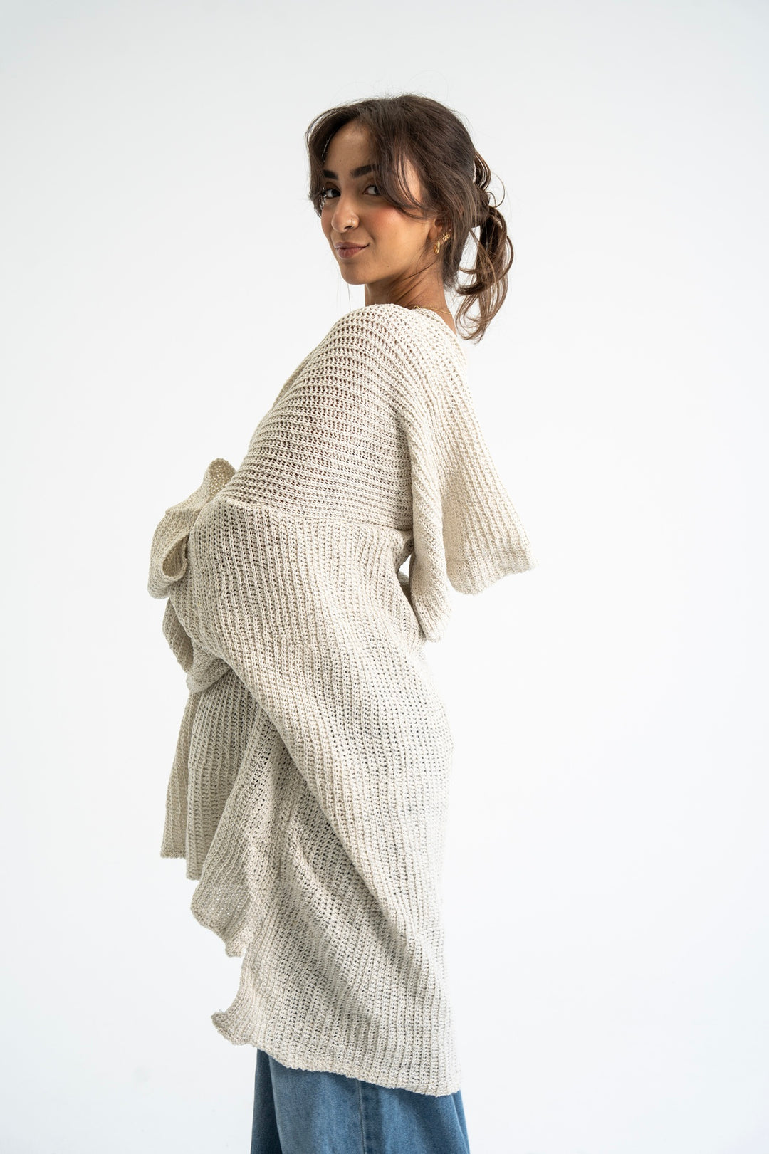 Loom Pullover - Beige
