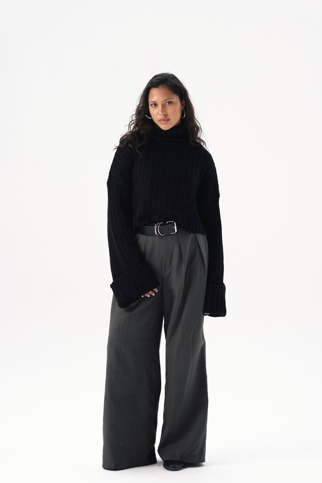 Cozy Cropped Pullover