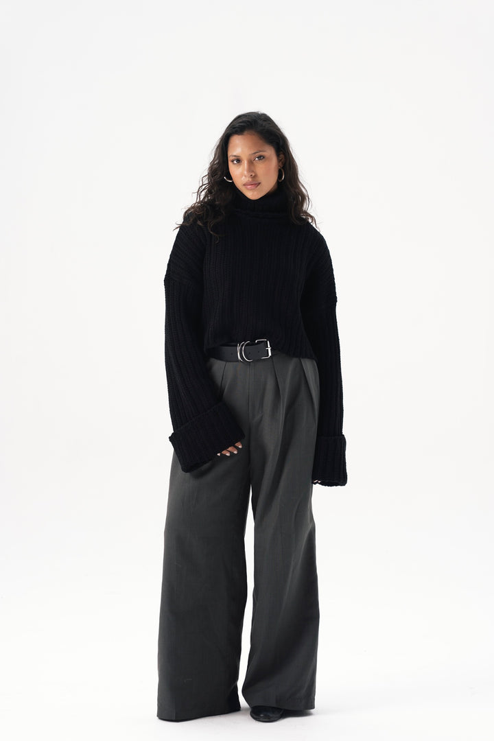 Cozy Cropped Pullover