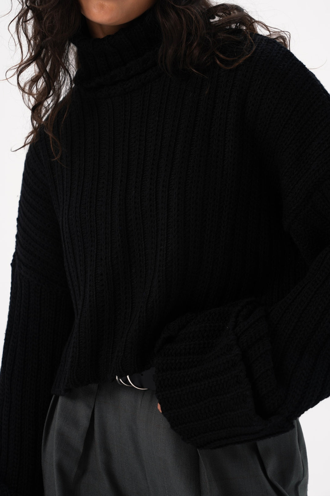 Cozy Cropped Pullover