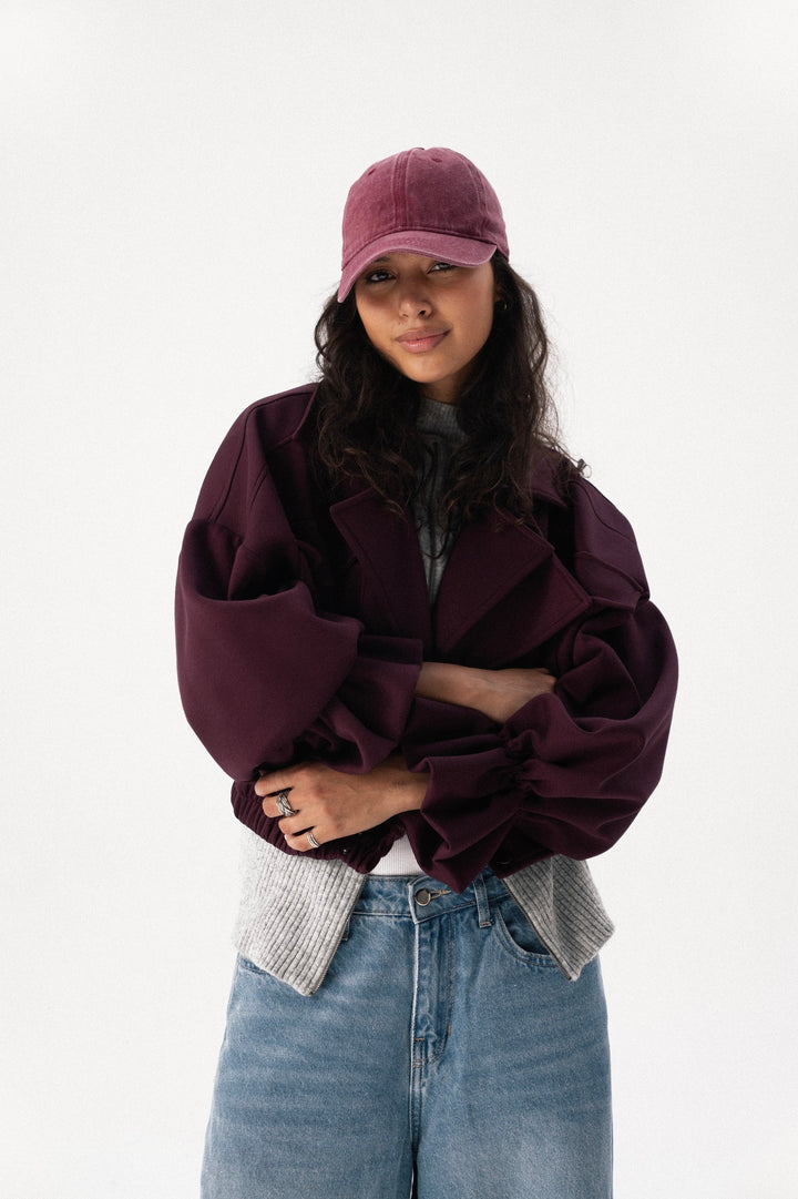 The Winter Cuff Cropped Jacket