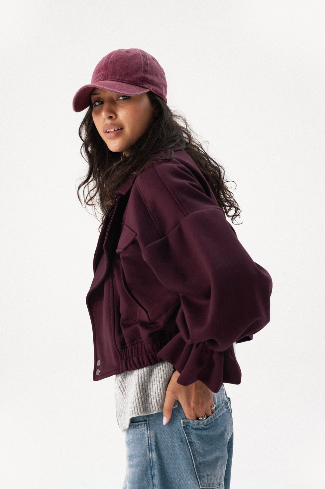 The Winter Cuff Cropped Jacket