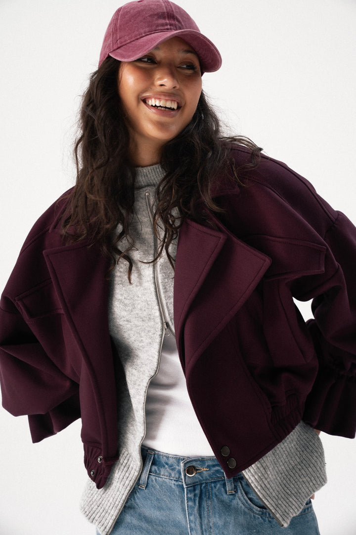 The Winter Cuff Cropped Jacket