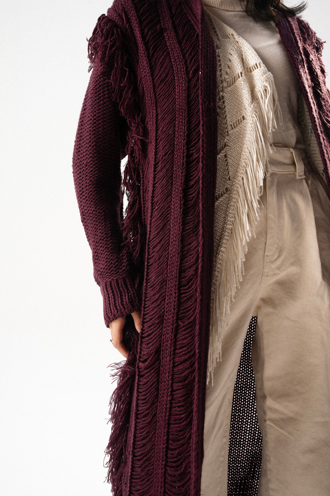 Handwoven Knit Cardigan