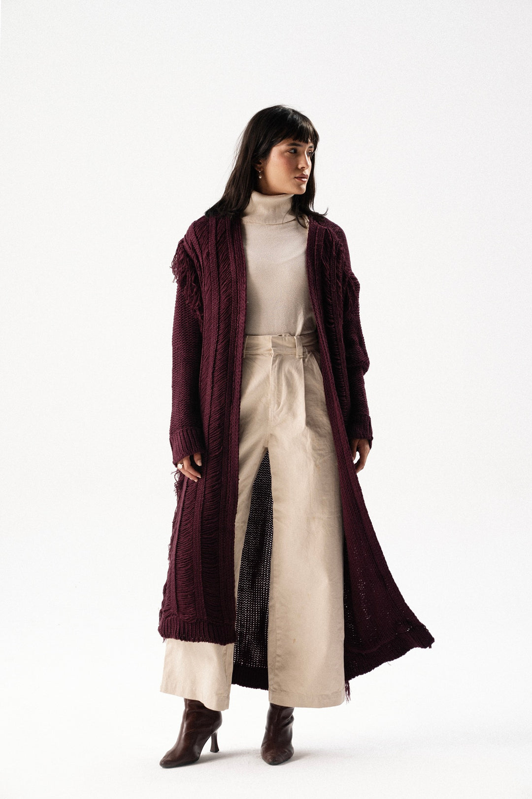 Handwoven Knit Cardigan