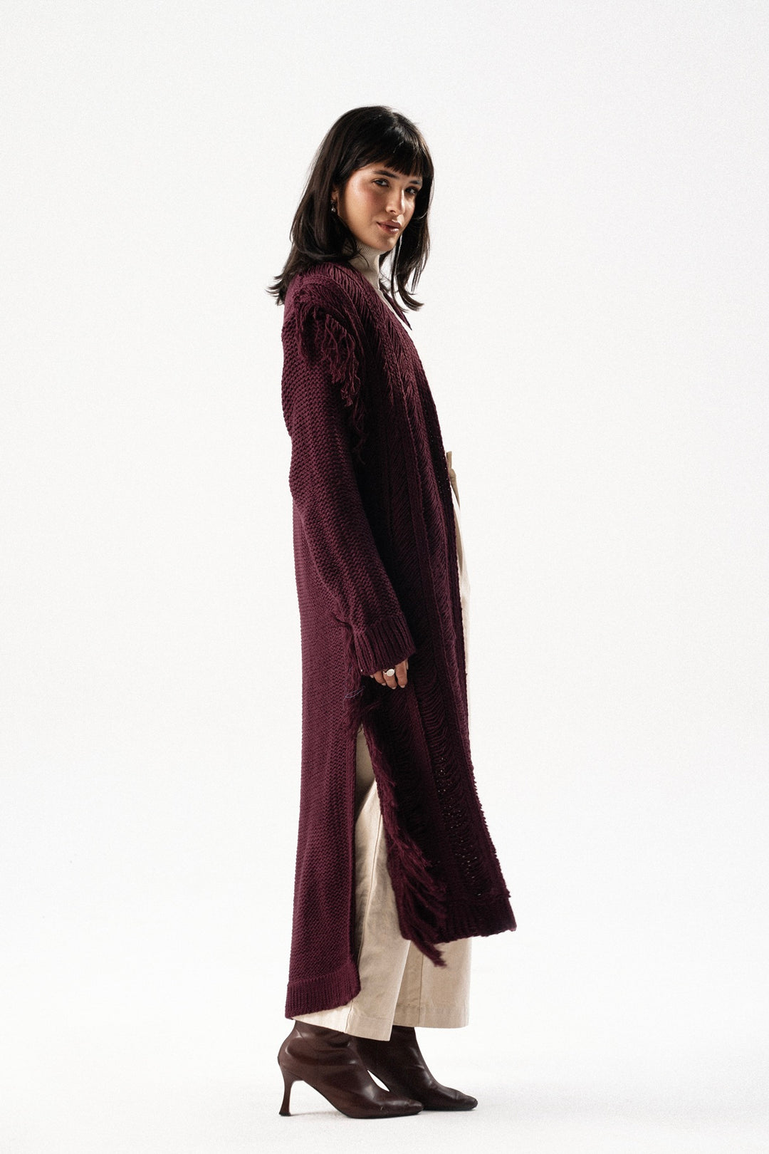 Handwoven Knit Cardigan