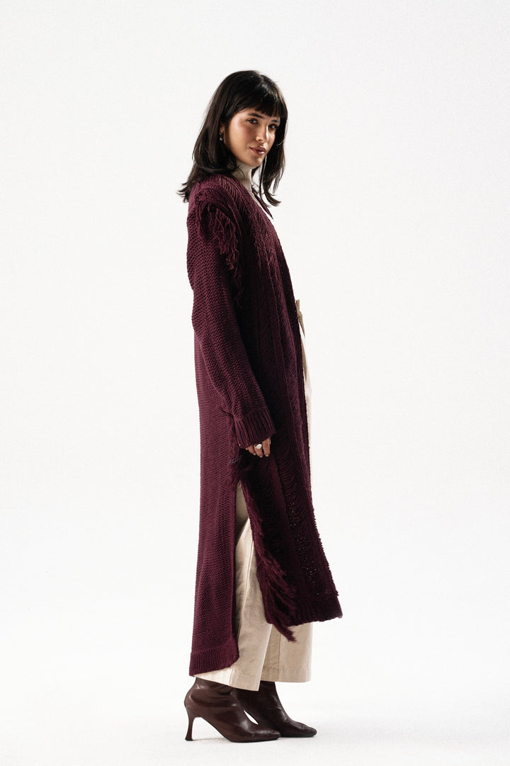 Handwoven Knit Cardigan