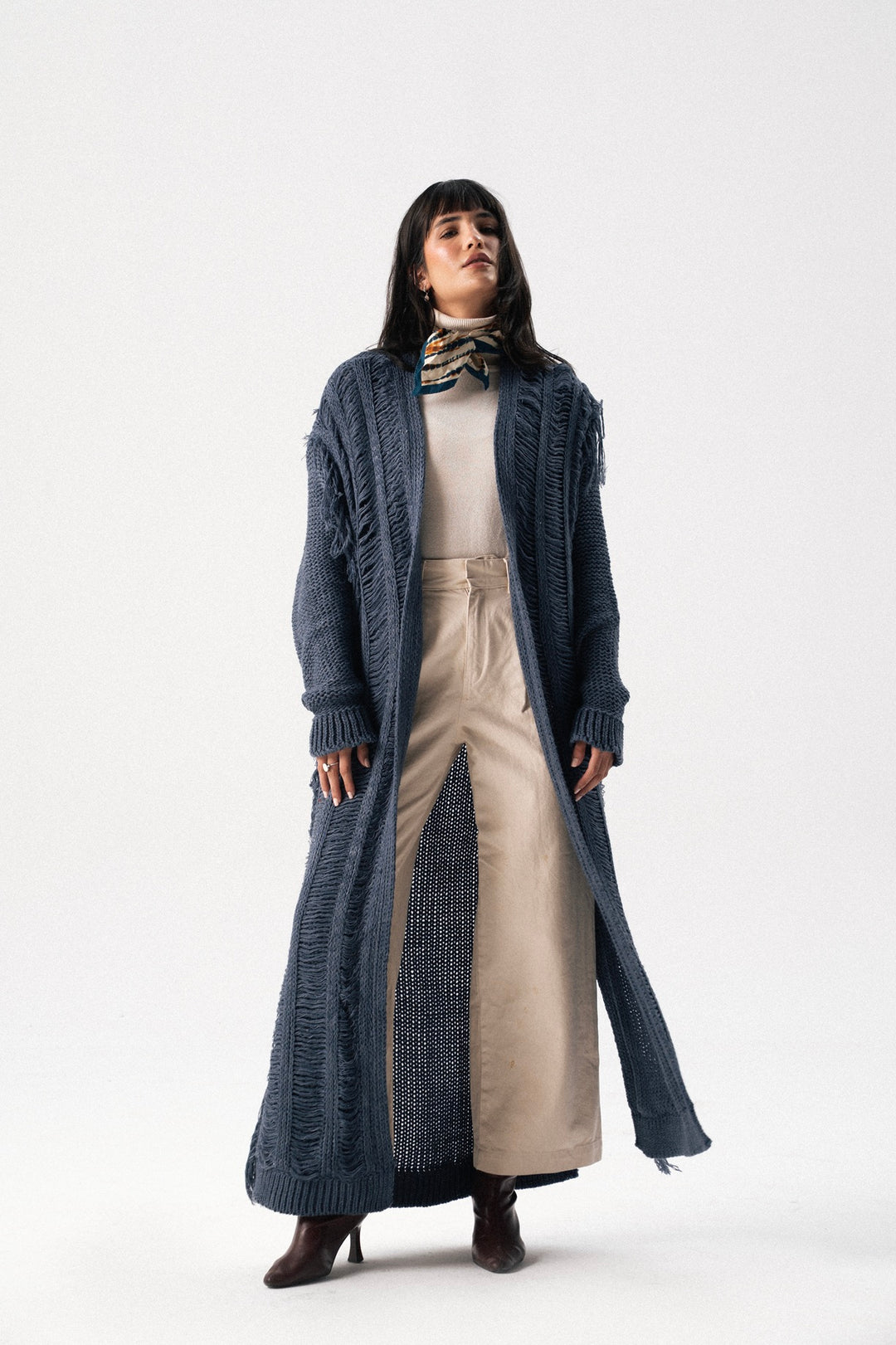 Handwoven Knit Cardigan