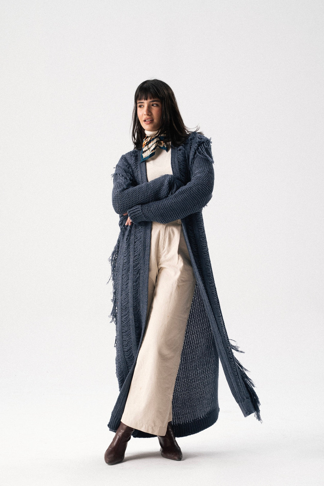 Handwoven Knit Cardigan