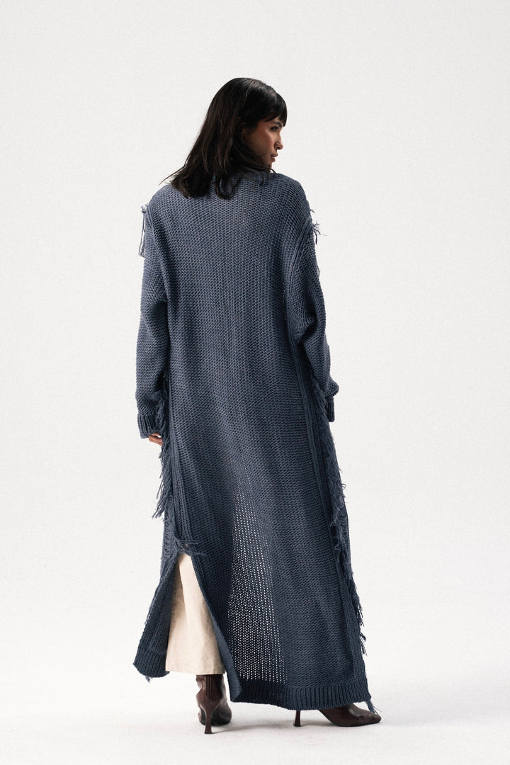 Handwoven Knit Cardigan