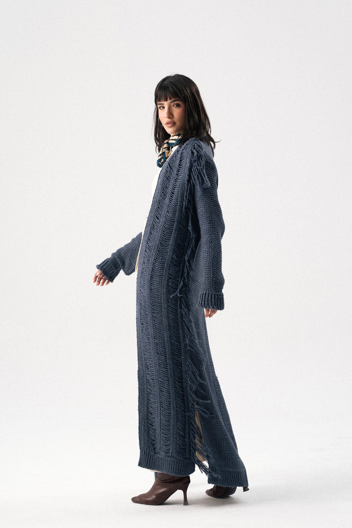 Handwoven Knit Cardigan