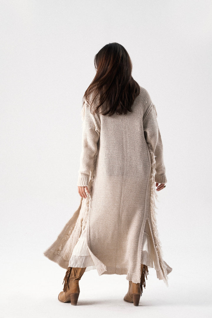 Handwoven Knit Cardigan