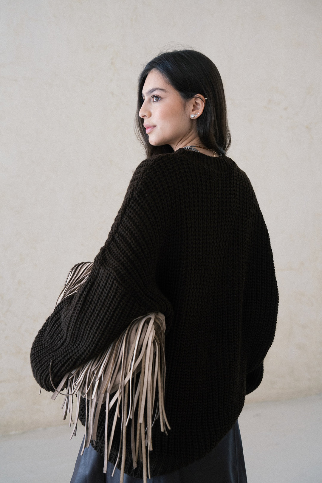 OVERSIZED KNIT PULLOVER -Pre Order