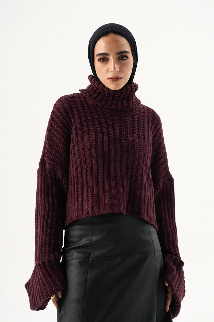 Cozy Cropped Pullover