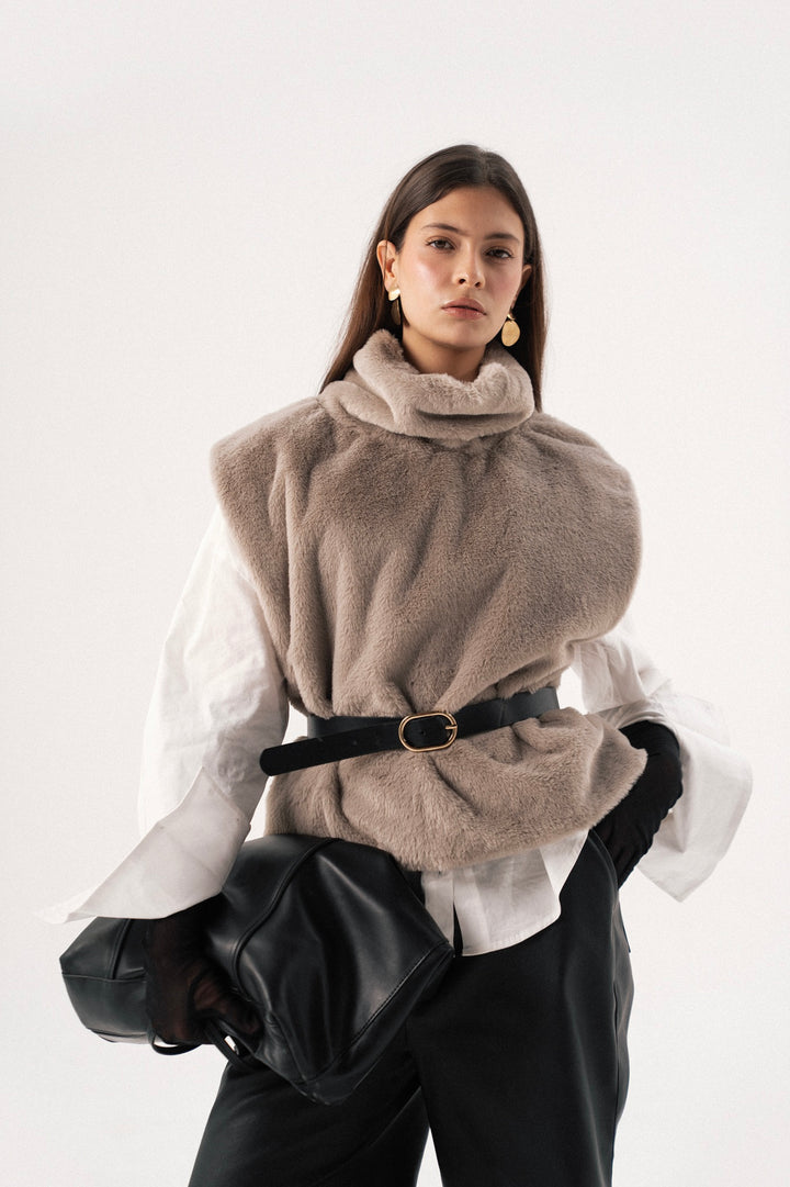 Faux Fur Vest
