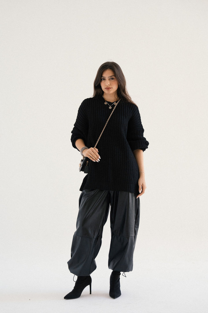 OVERSIZED KNIT PULLOVER -Pre Order