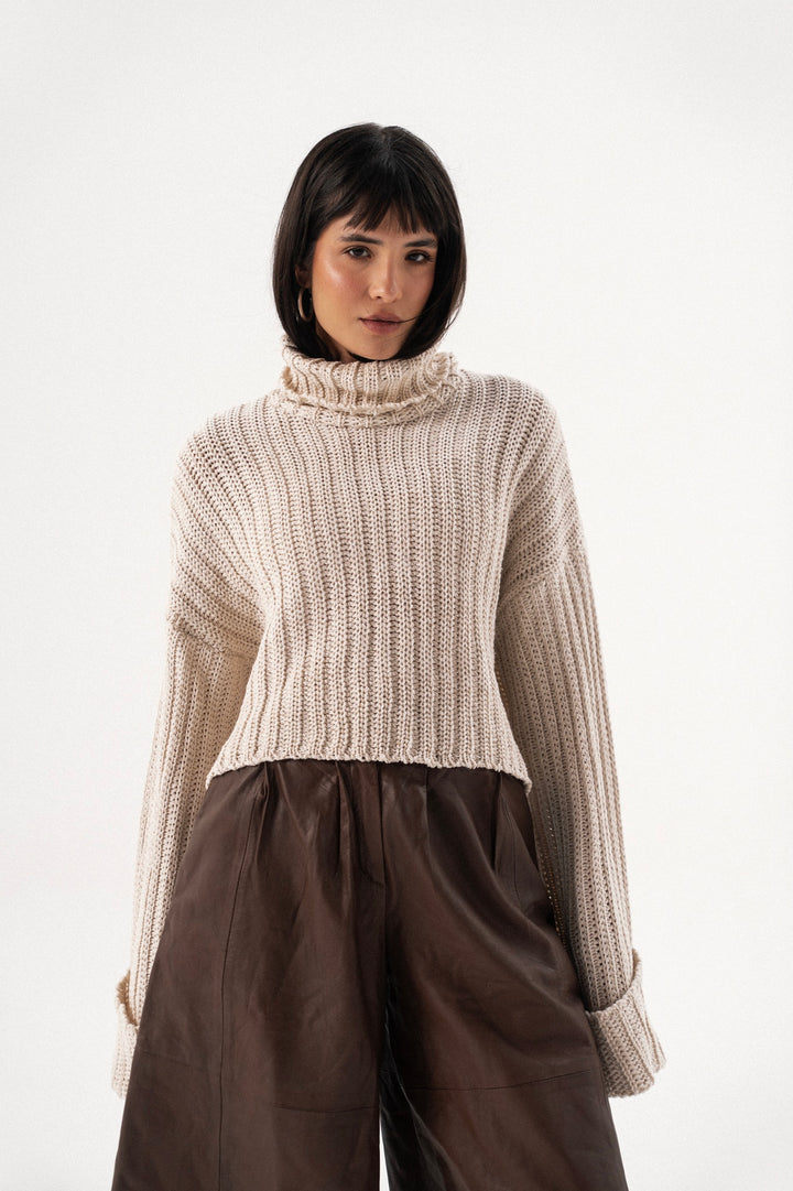 Cozy Cropped Pullover