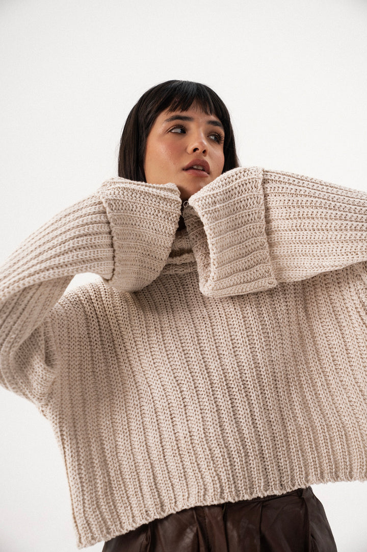 Cozy Cropped Pullover