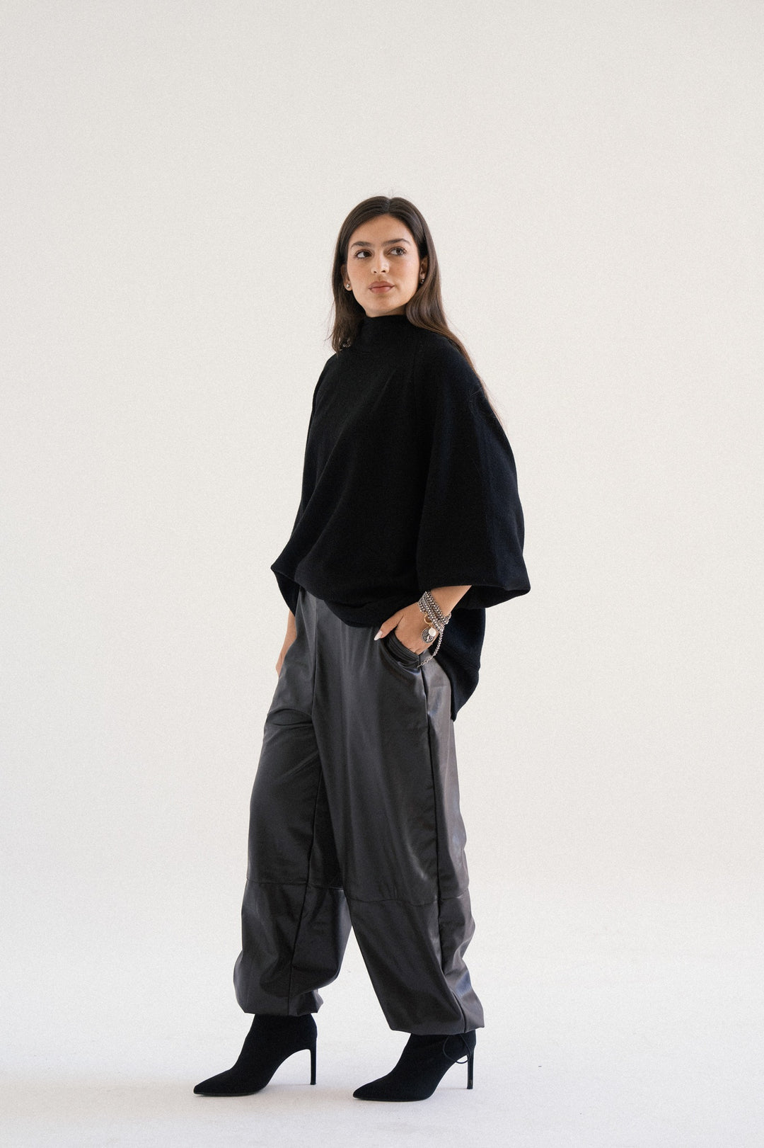 Balloon Leather Pants