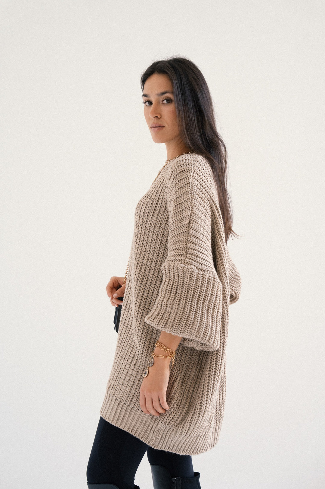 OVERSIZED KNIT PULLOVER -Pre Order