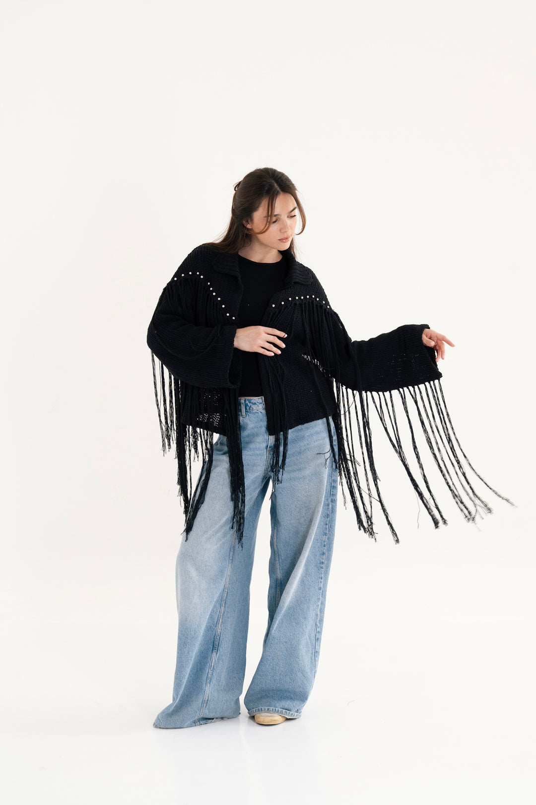 The Studded Fringes Jacket