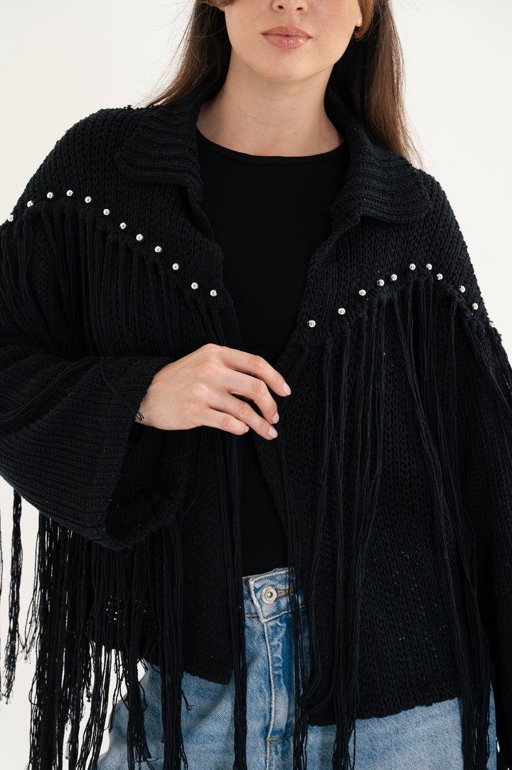 The Studded Fringes Jacket
