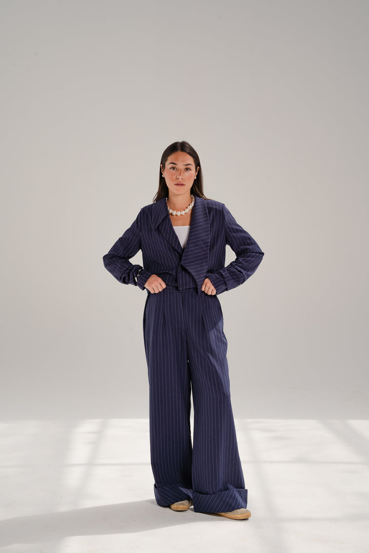 Striped Formal Set