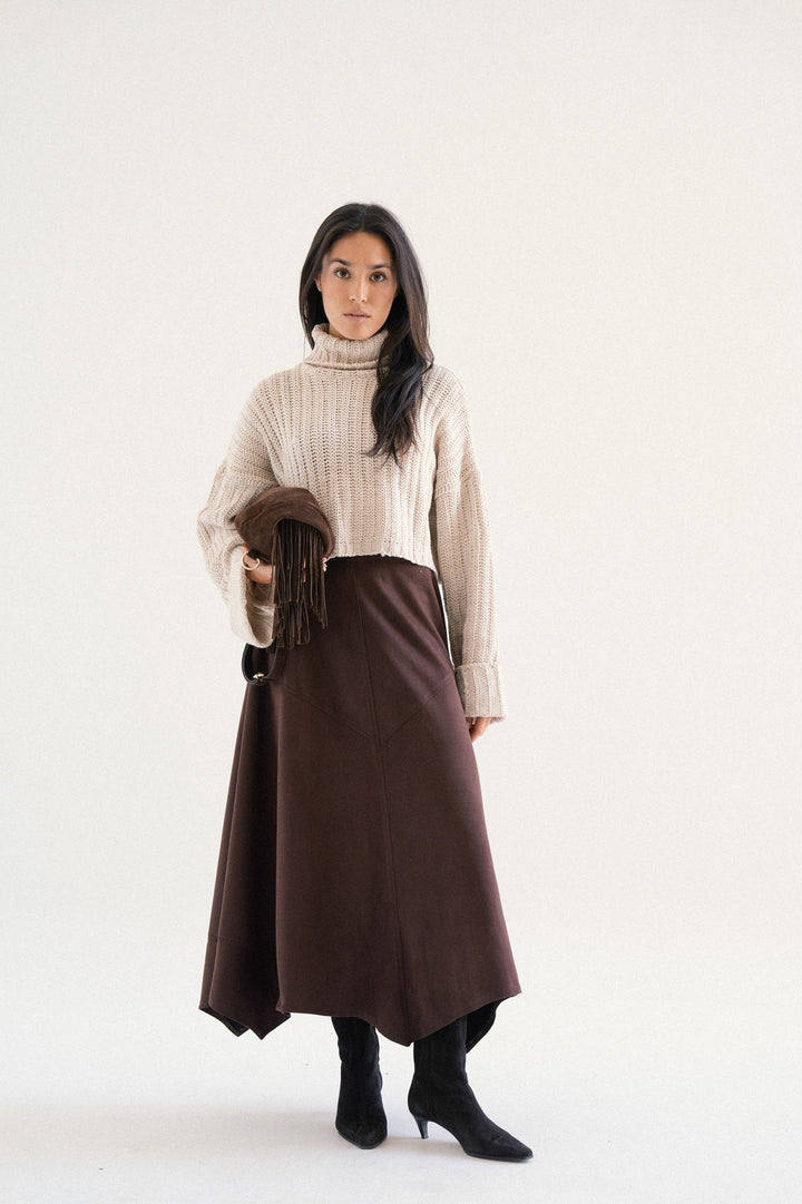 Cozy Cropped Pullover