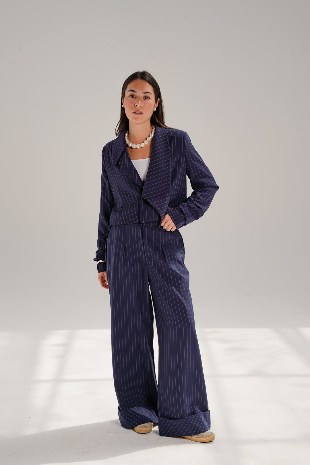Striped Formal Set