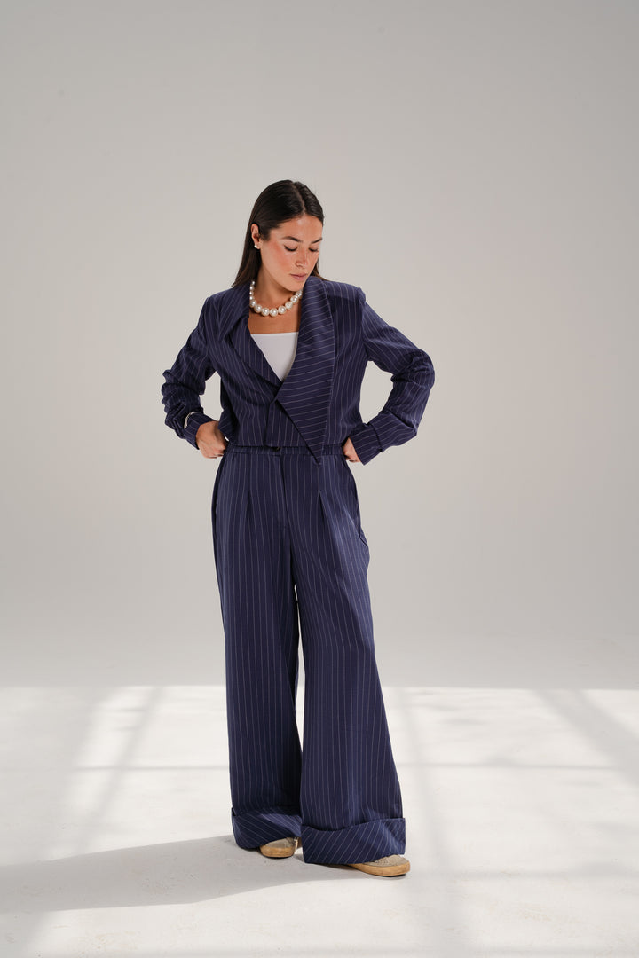 Striped Formal Set