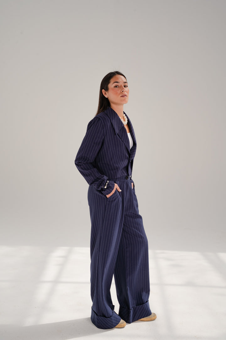 Striped Formal Set