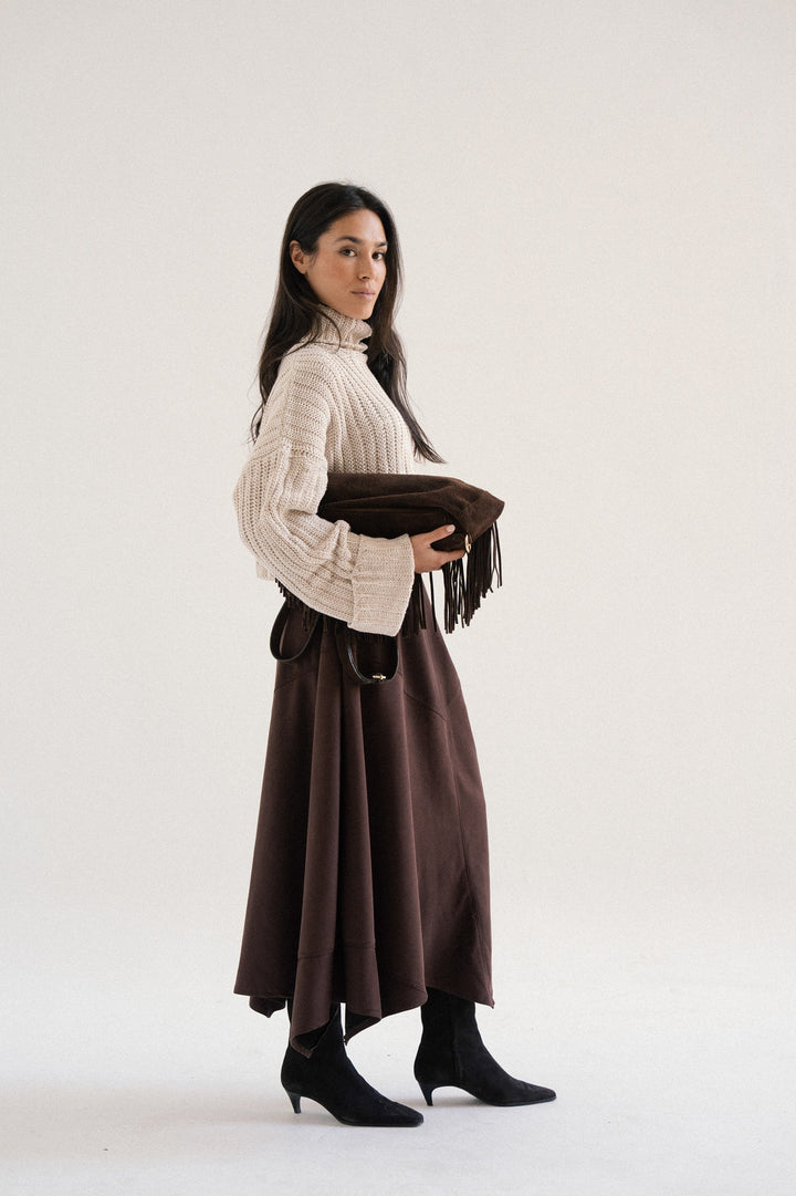 Cozy Cropped Pullover