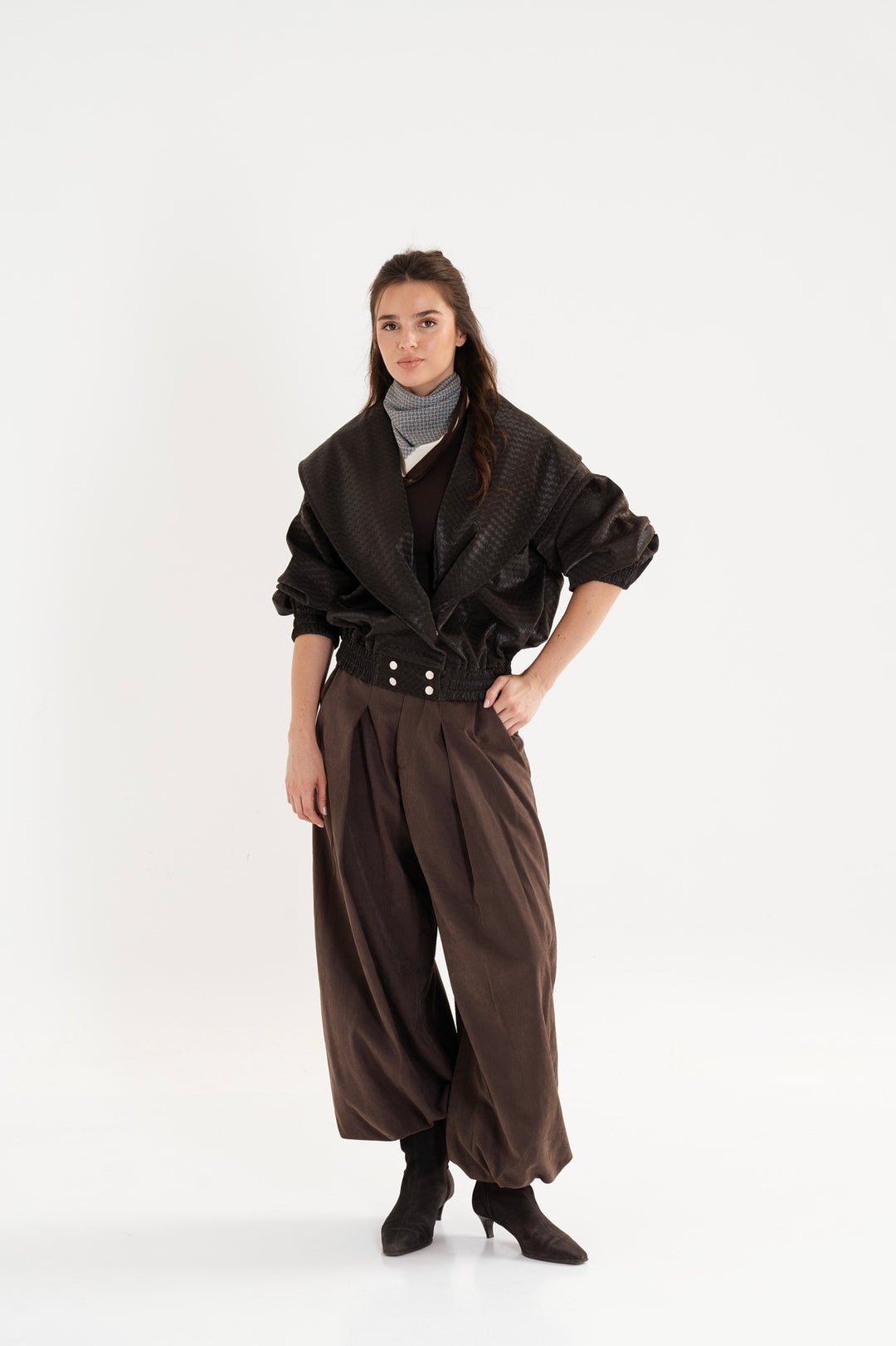 The Textured Leather Jacket