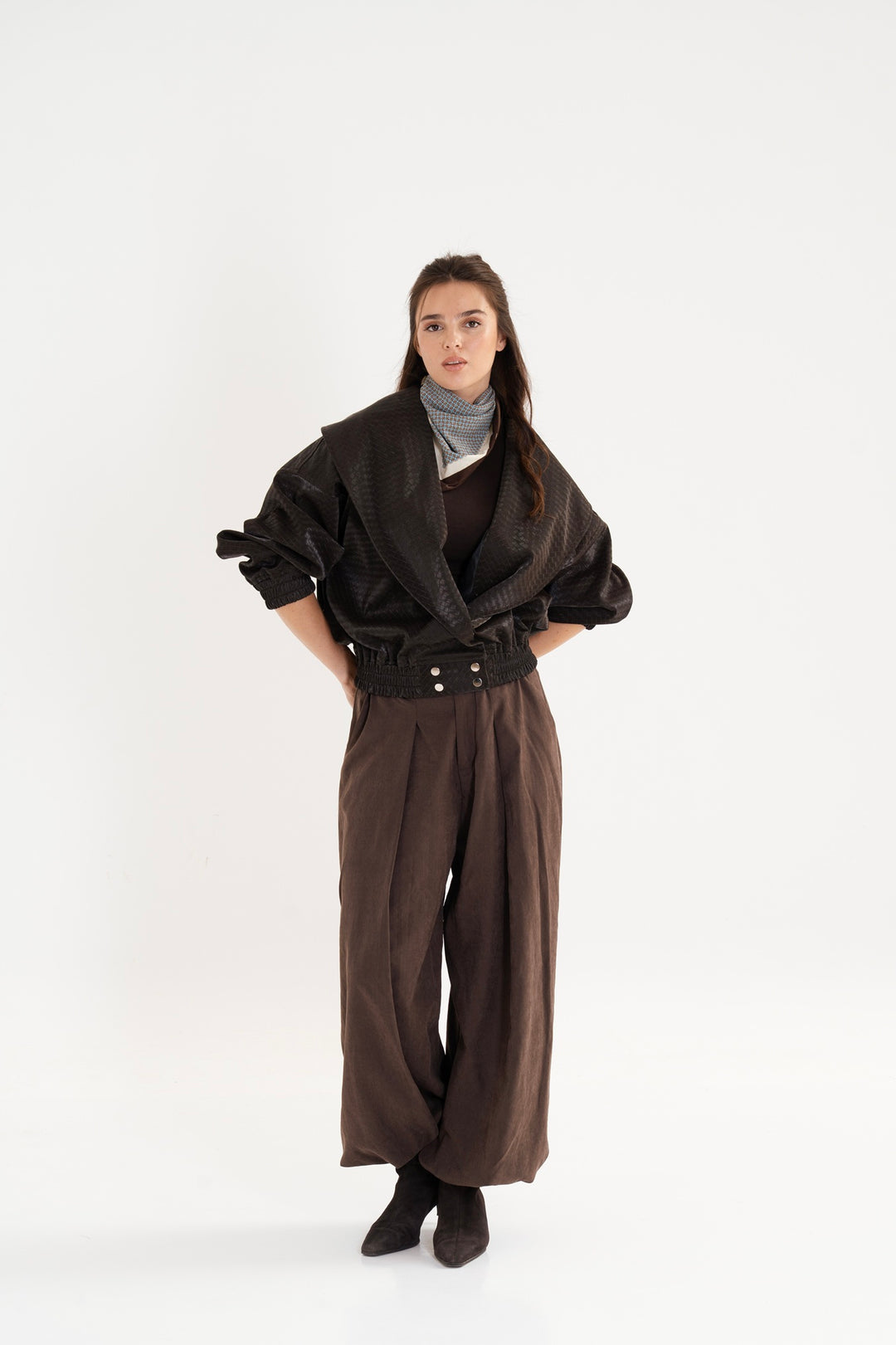 The Textured Leather Jacket