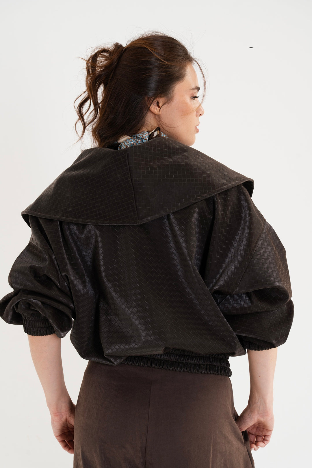 The Textured Leather Jacket