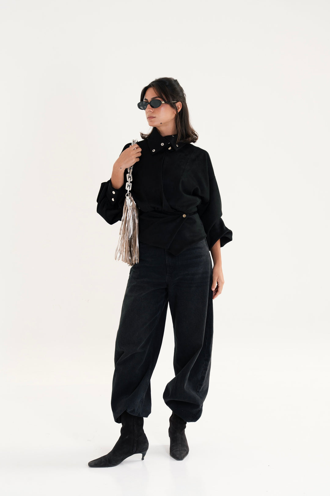 The Suede Corsette Jacket