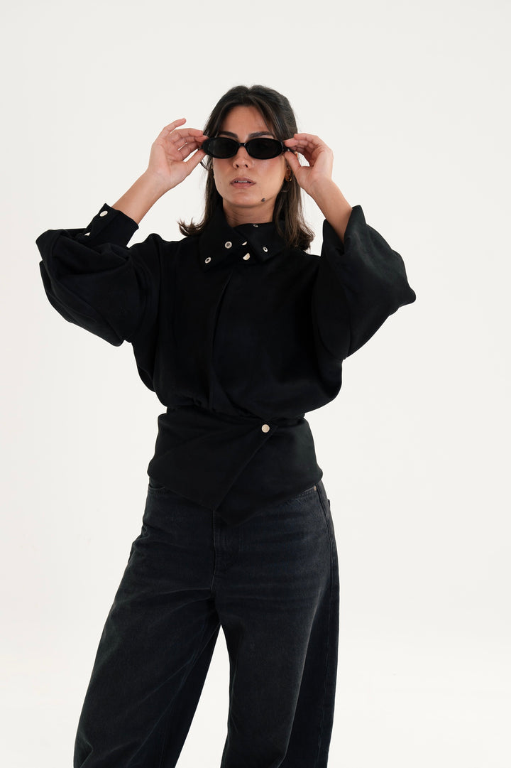The Suede Corsette Jacket