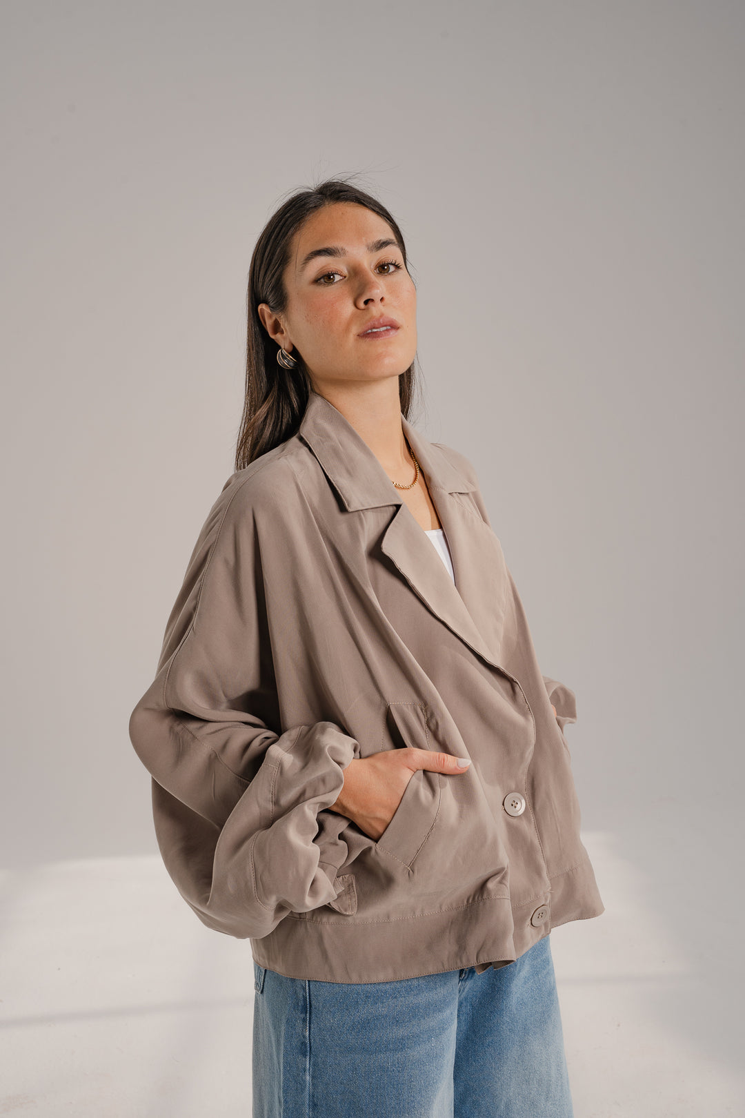 Summer Buttoned Jacket
